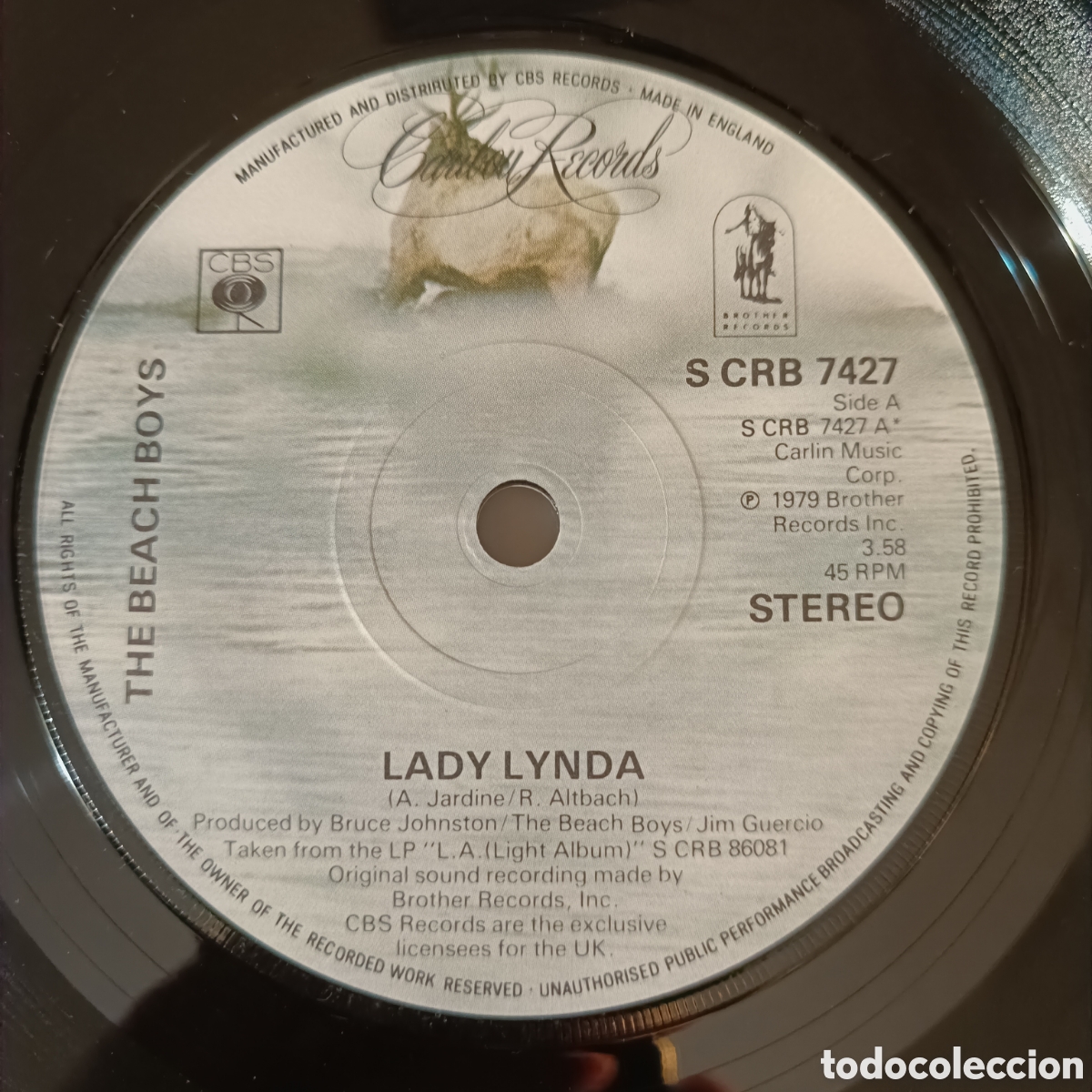Discos de vinilo: The Beach Boys &ndash; Lady Lynda - Foto 1