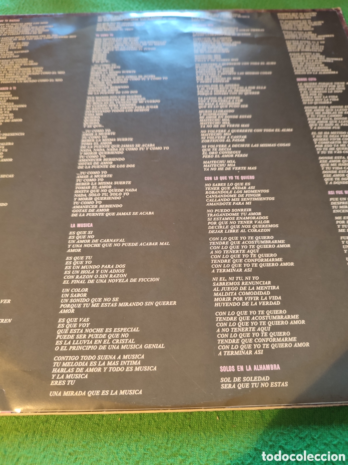 Discos de vinilo: Mocedades - La m&uacute;sica vinilo Lp - Foto 2