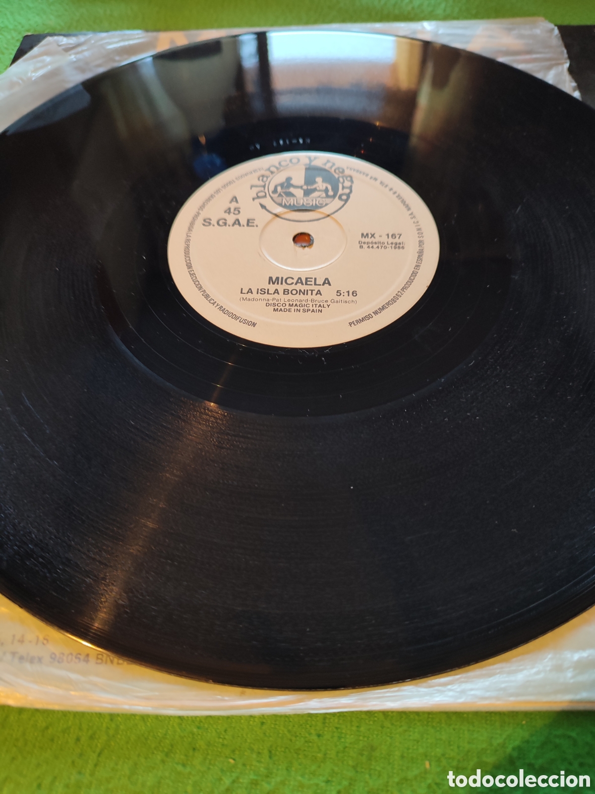 Discos de vinilo: Micaela - La isla bonita Maxi single - Foto 3