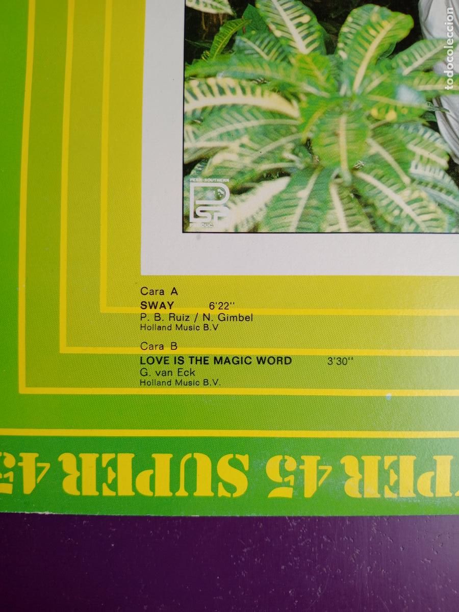 Discos de vinilo: Gemma Van Eck &lrm;&ndash; Sway - MAXI Sg HISPAVOX 1983 - SYNTH POP DISCO 80S - SIN USO - Foto 3