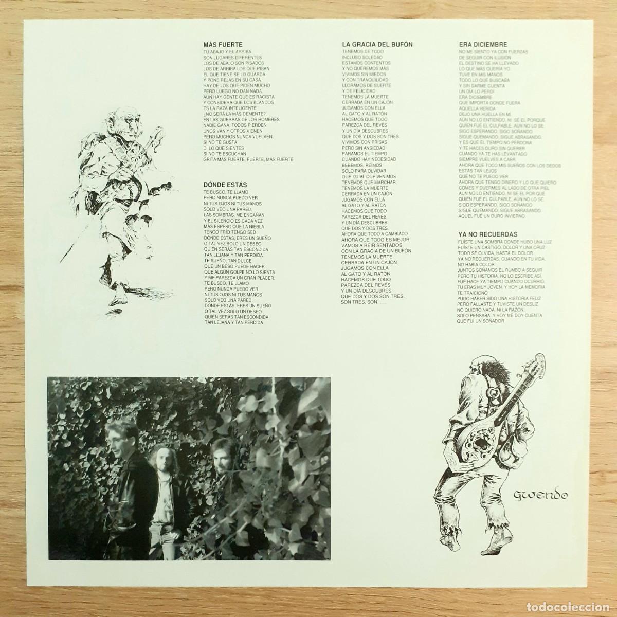 Discos de vinilo: Disco de vinilo de BADANA &rdquo;Adi&oacute;s a las ruinas&rdquo;, 1995 - Foto 3