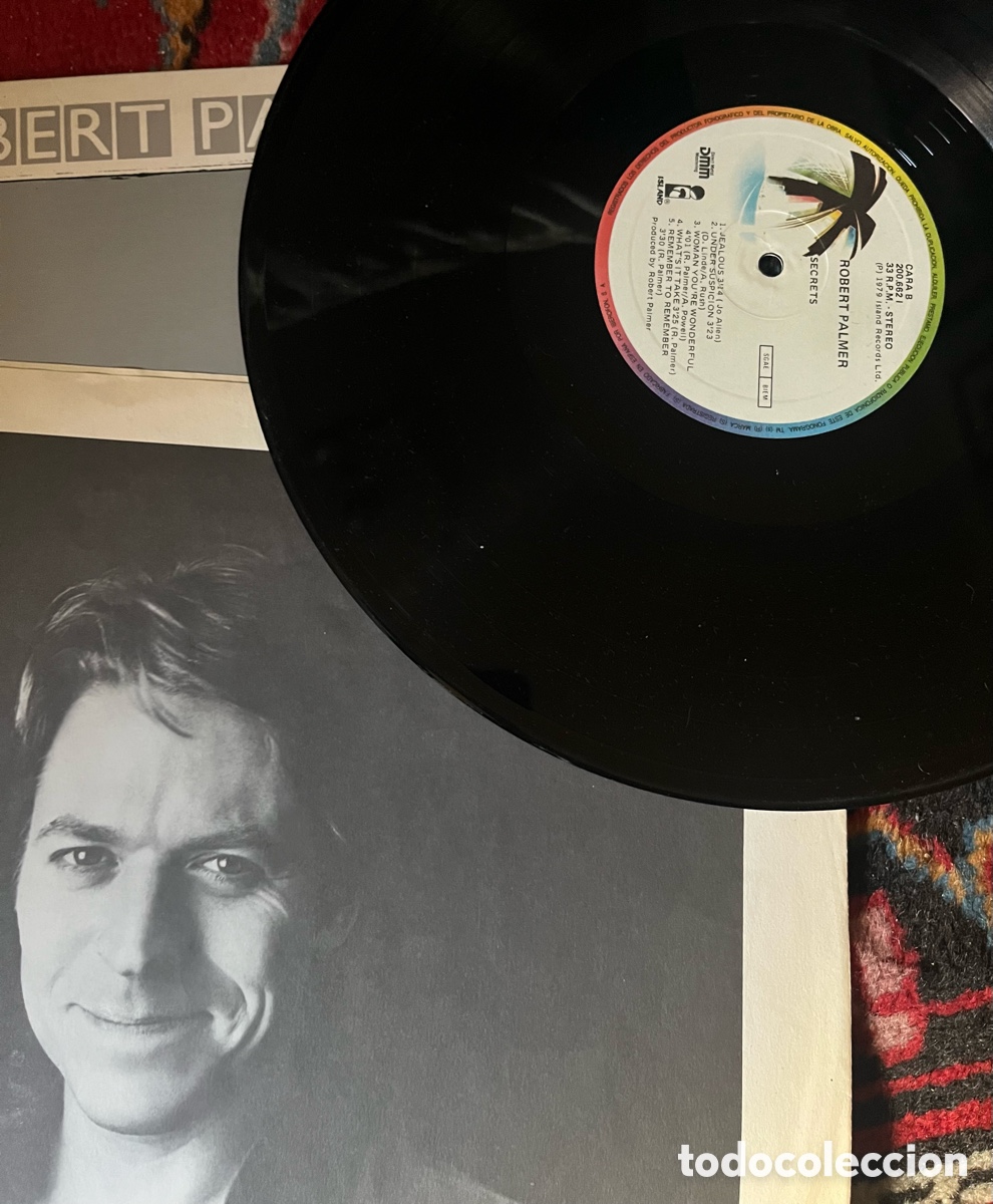 Discos de vinilo: ROBERT PALMER &ldquo; SECRET &ldquo; VINILO COMO NUEVO - Foto 2