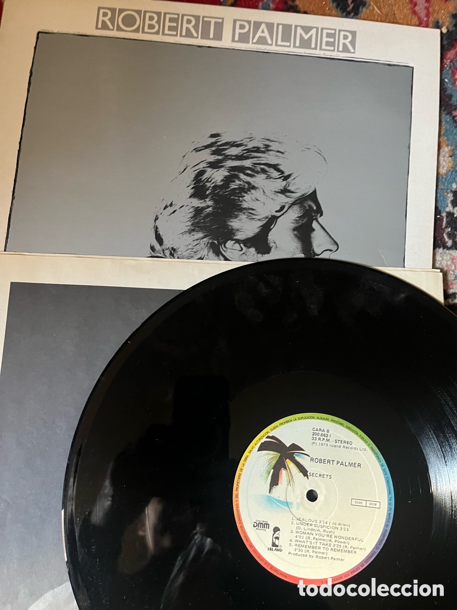 Discos de vinilo: ROBERT PALMER &ldquo; SECRET &ldquo; VINILO COMO NUEVO - Foto 6