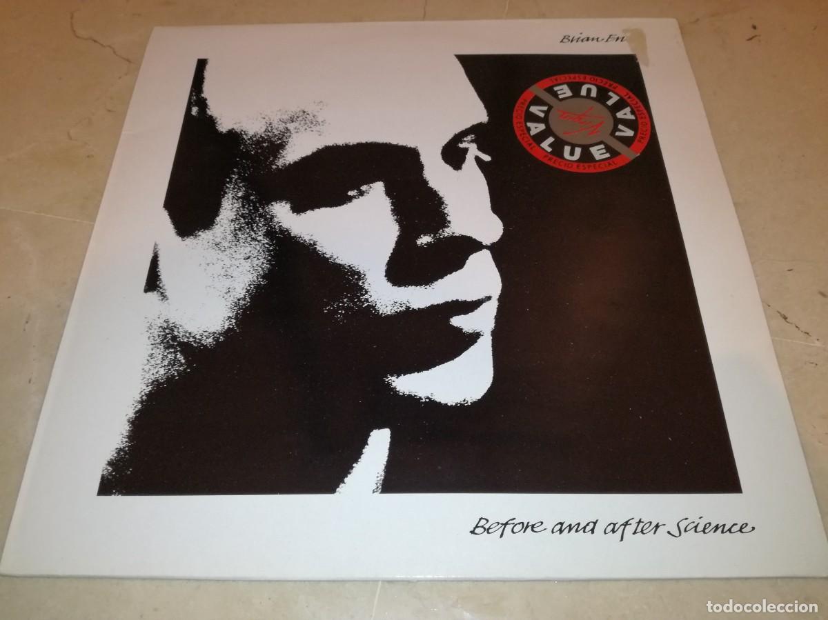 Discos de vinilo: BRIAN ENO-BEFORE AND AFTER SCIENCE-SELLO EG-LP - Foto 1
