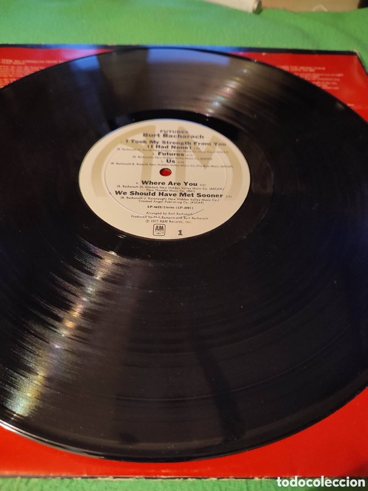 Discos de vinilo: Burt Bacharach - Futures vinilo Lp - Foto 3