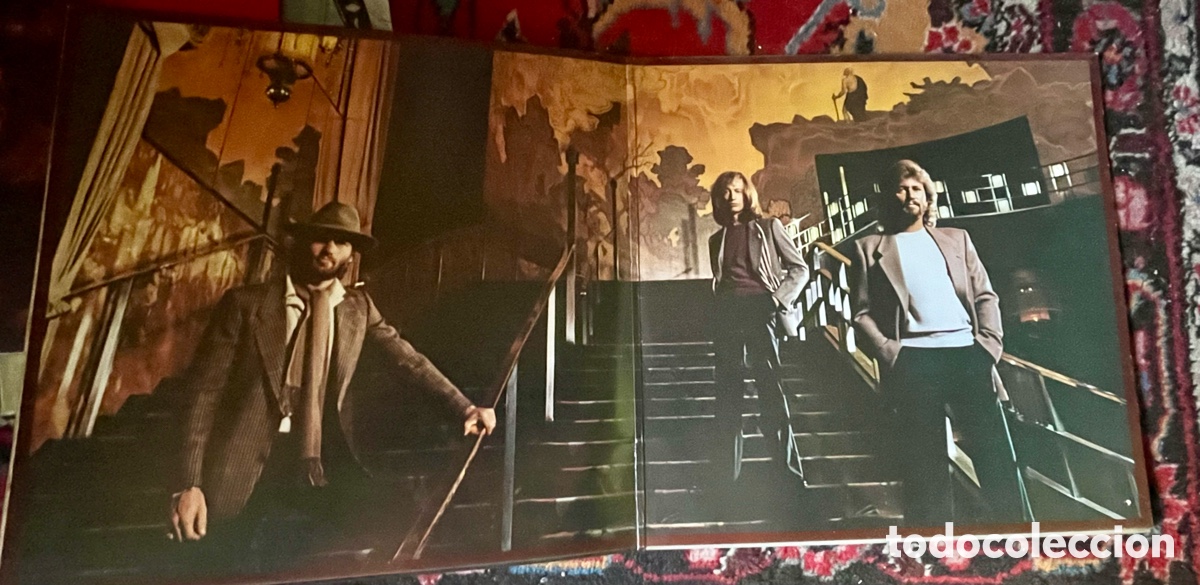 Discos de vinilo: BEE GEES - LIVING EYES - Foto 2