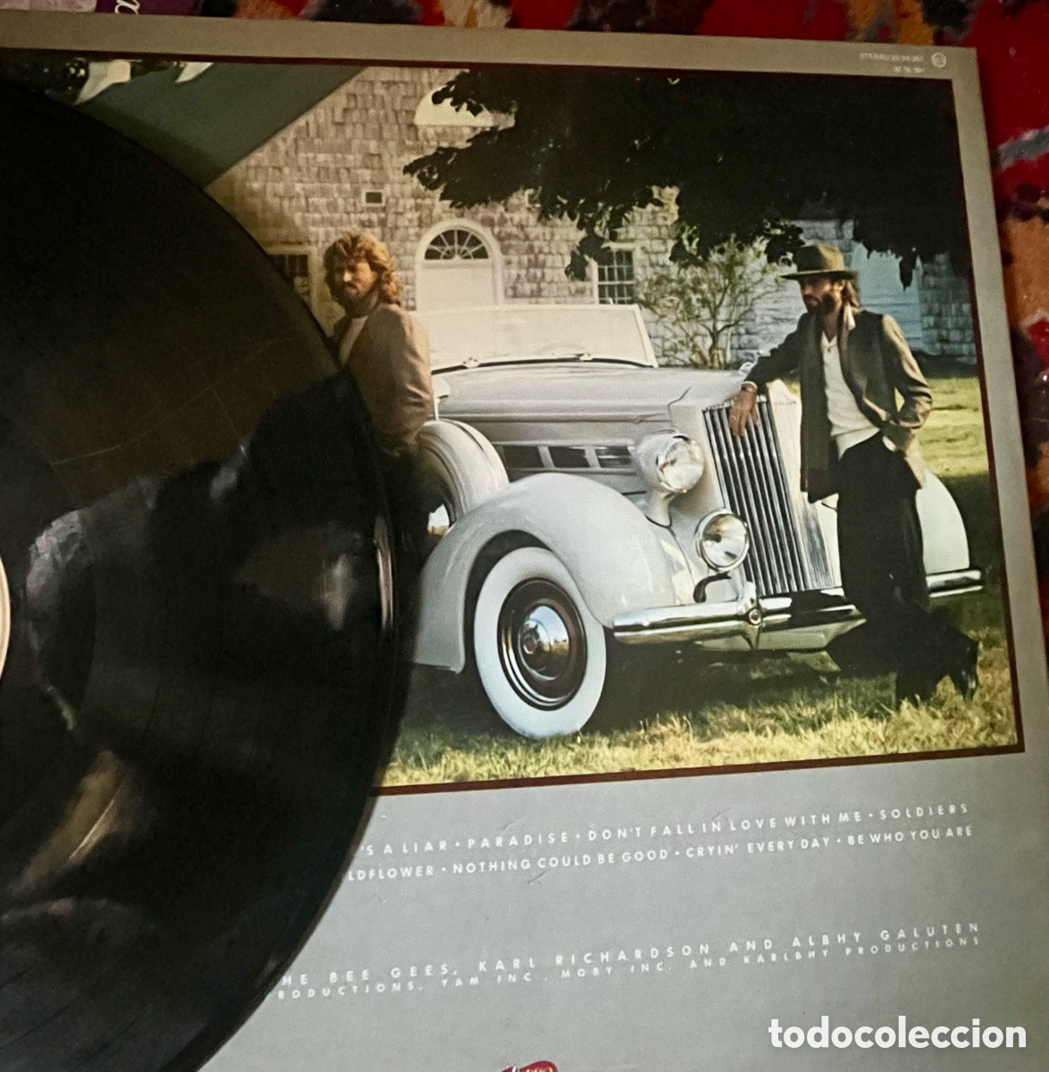 Discos de vinilo: BEE GEES - LIVING EYES - Foto 4