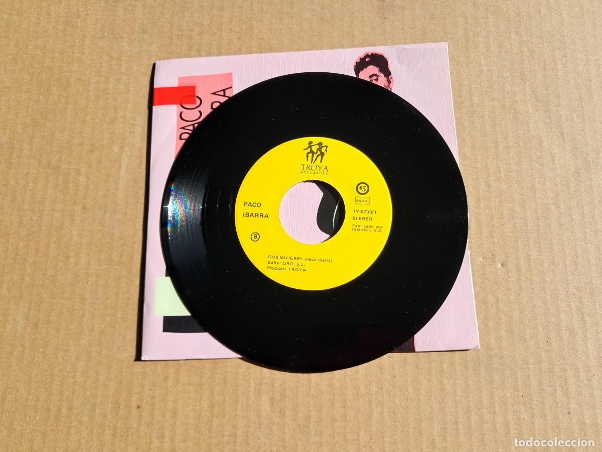 Discos de vinilo: PACO IBARRA - DIA A DIA SINGLE 1989 - Foto 2