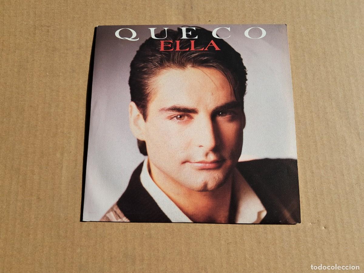 Discos de vinilo: QUECO - ELLA SINGLE 1987 - Foto 1