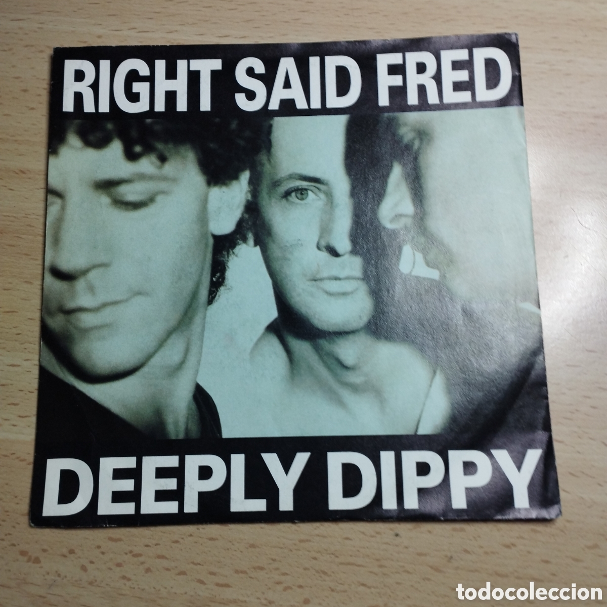 Discos de vinilo: Single 7&rdquo; Right Said Fred 1992 Deeply Dippy + Deeply Dubby - Foto 1