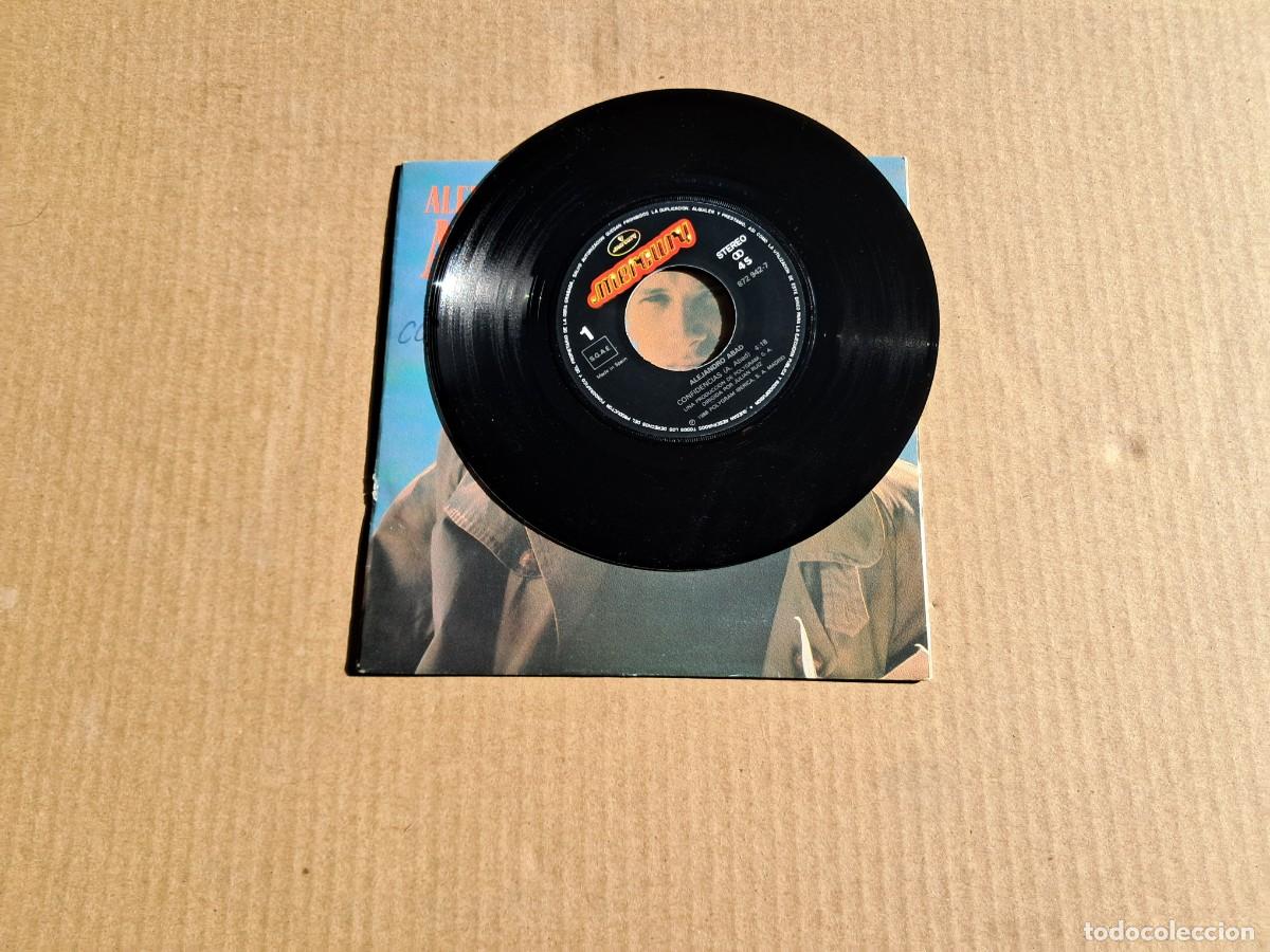 Discos de vinilo: ALEJANDRO ABAD - CONFIDENCIAS SINGLE 1989 - Foto 2