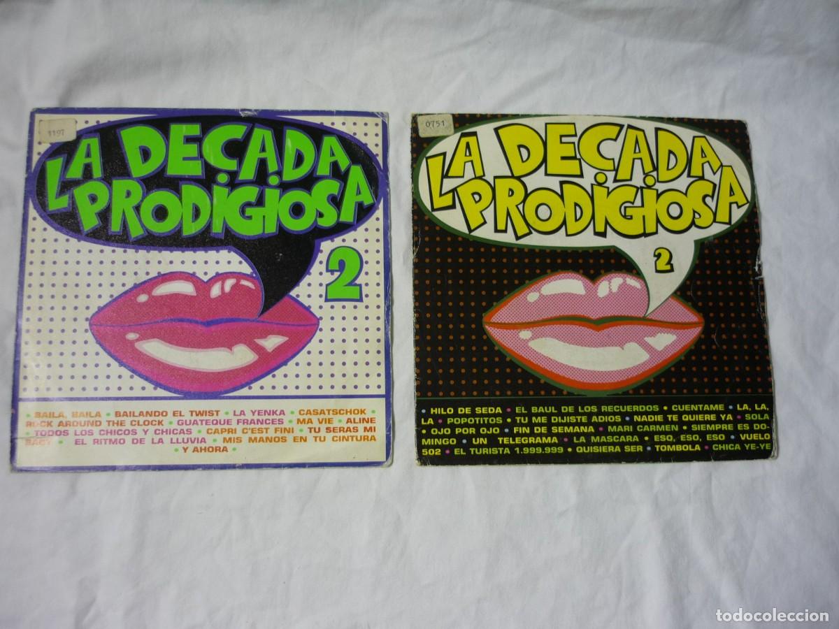 Discos de vinilo: 5 singles vinilo La D&eacute;cada Prodigiosa - Foto 2