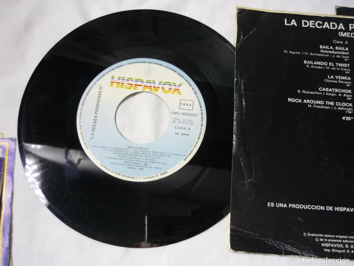 Discos de vinilo: 5 singles vinilo La D&eacute;cada Prodigiosa - Foto 4