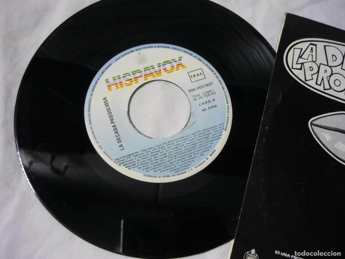 Discos de vinilo: 5 singles vinilo La D&eacute;cada Prodigiosa - Foto 8