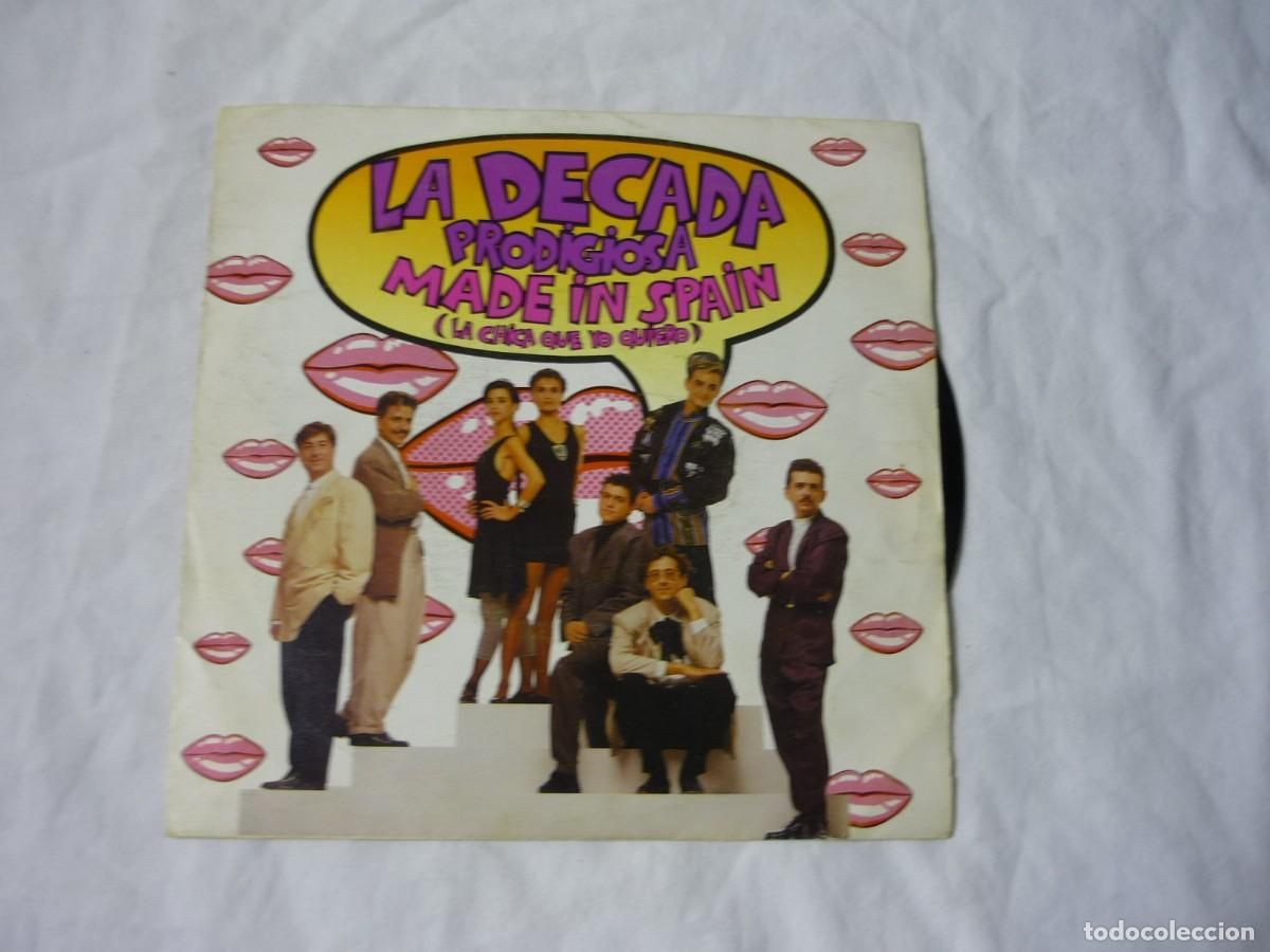 Discos de vinilo: 5 singles vinilo La D&eacute;cada Prodigiosa - Foto 10