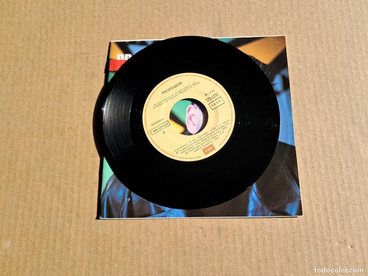 Discos de vinilo: PROFESSOR - ESPIANDO A MI VECINA SINGLE PROMOCIONAL 1991 - Foto 2