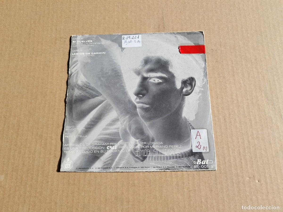 Discos de vinilo: CHAO - SI VUELVES SINGLE 1985 - Foto 3