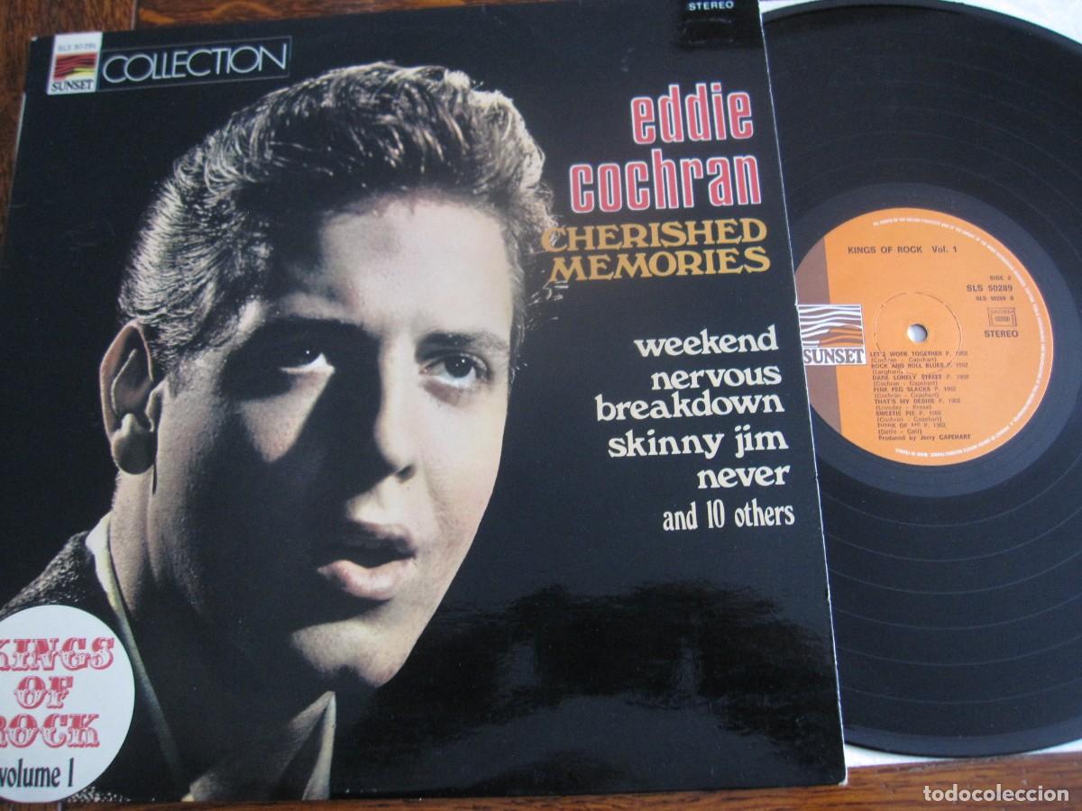 Discos de vinilo: EDDIE COCHRAN &rdquo;Cherished Memories&rdquo; - Foto 1