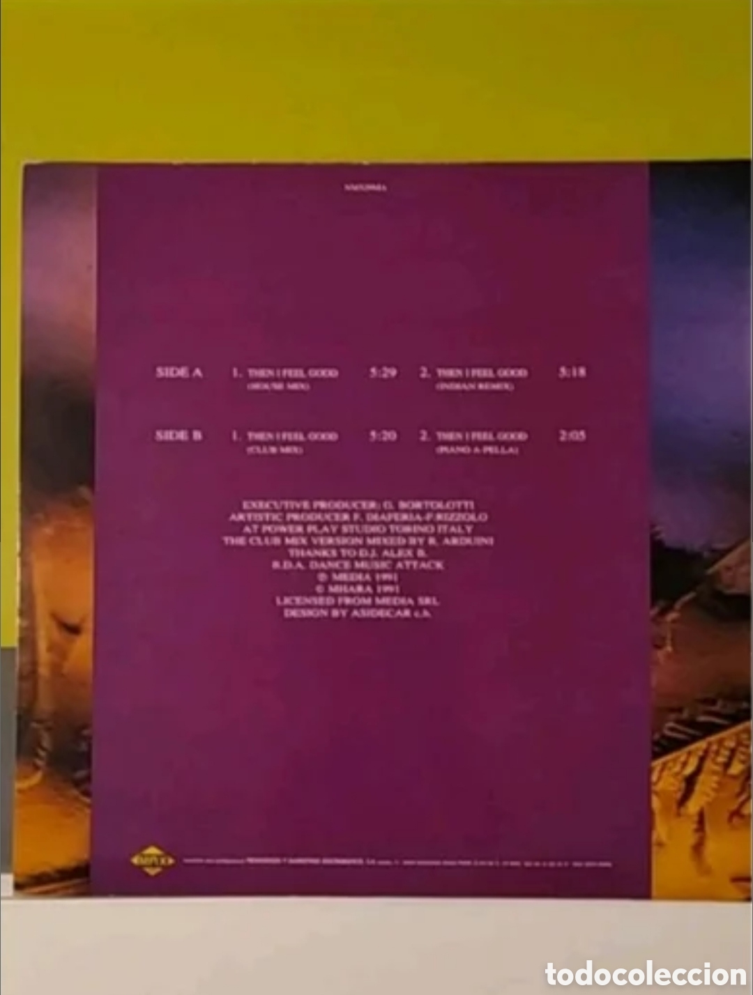 Discos de vinilo: Maxi single Katherine E. Then I feel good - Foto 2