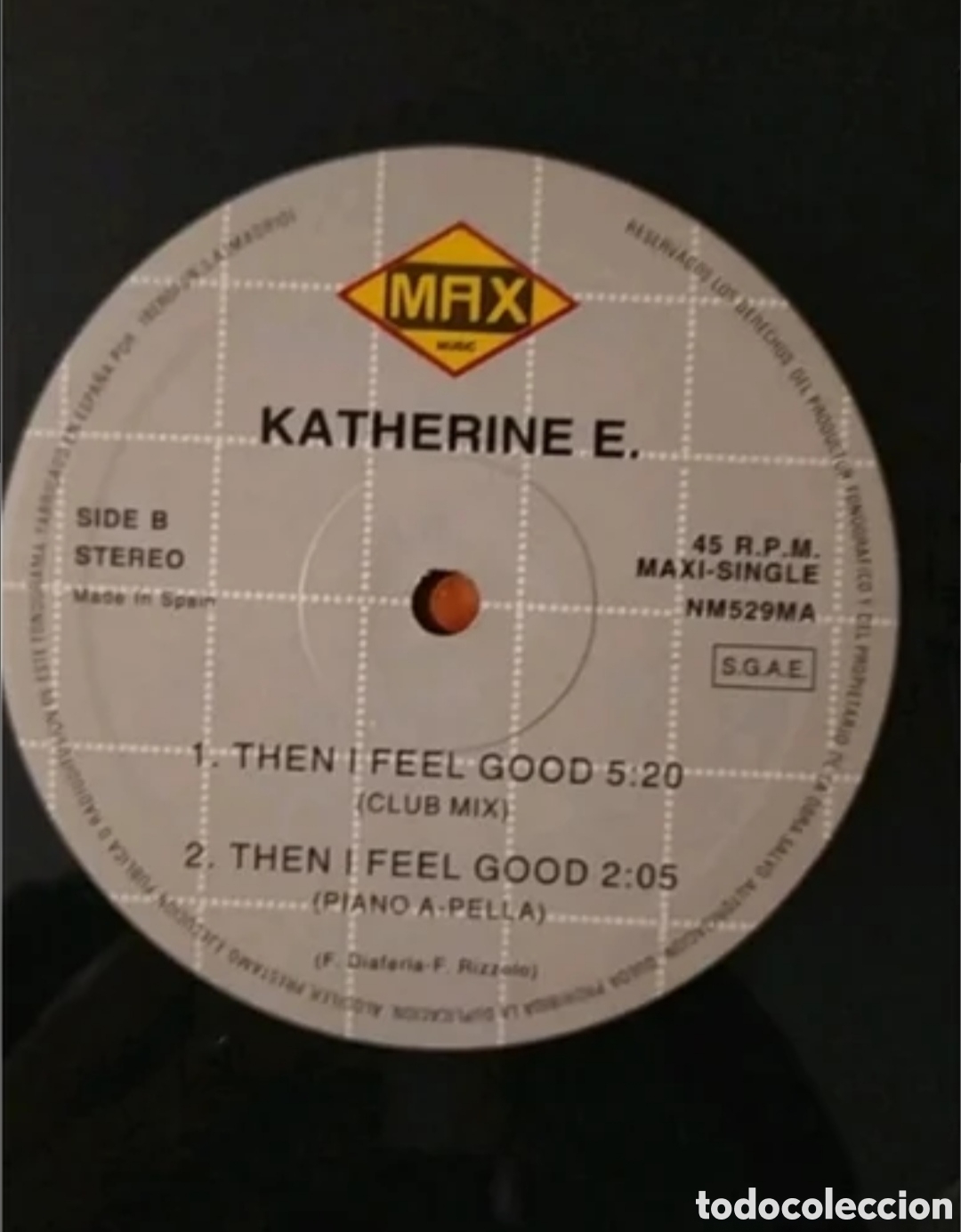 Discos de vinilo: Maxi single Katherine E. Then I feel good - Foto 4