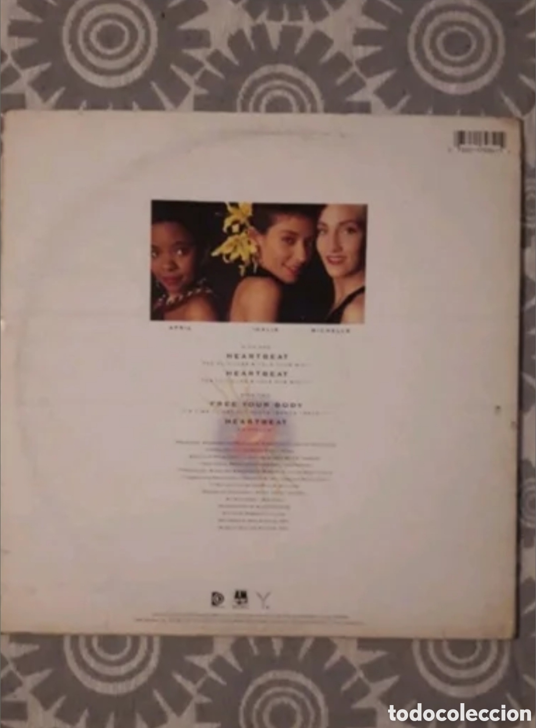 Discos de vinilo: Maxi single Seduction. Heartbeat - Foto 2