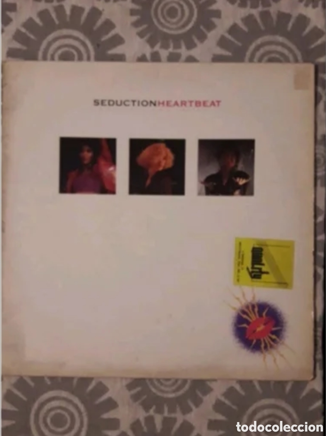 Discos de vinilo: Maxi single Seduction. Heartbeat - Foto 1