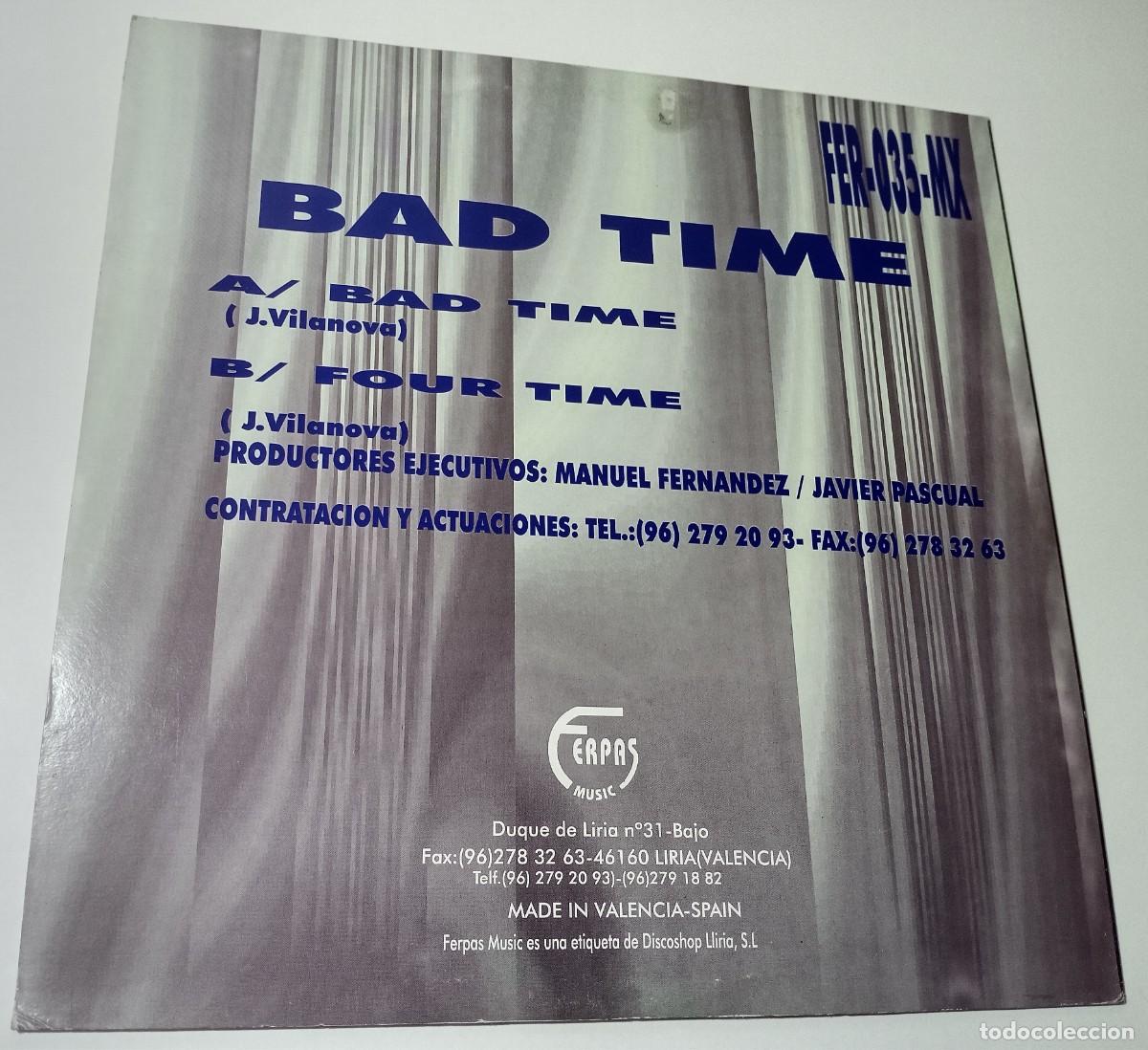 Discos de vinilo: Bad time --- Bad time - Foto 2