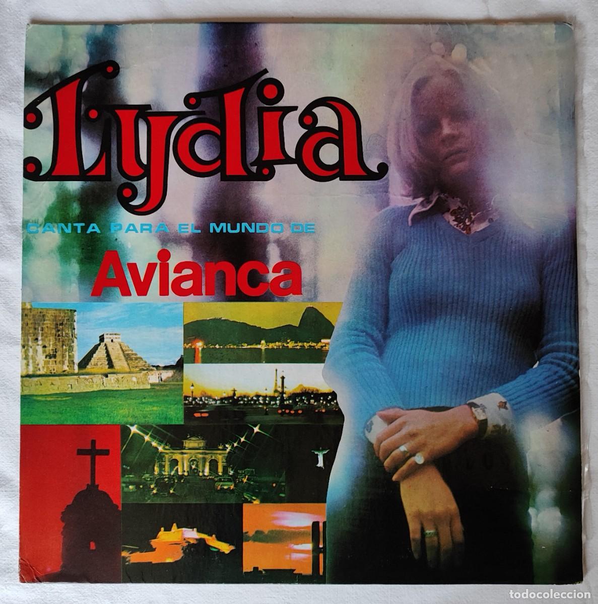 Disques de vinyle: LYDIA CANTA PARA EL MUNDO DE AVIANCA.