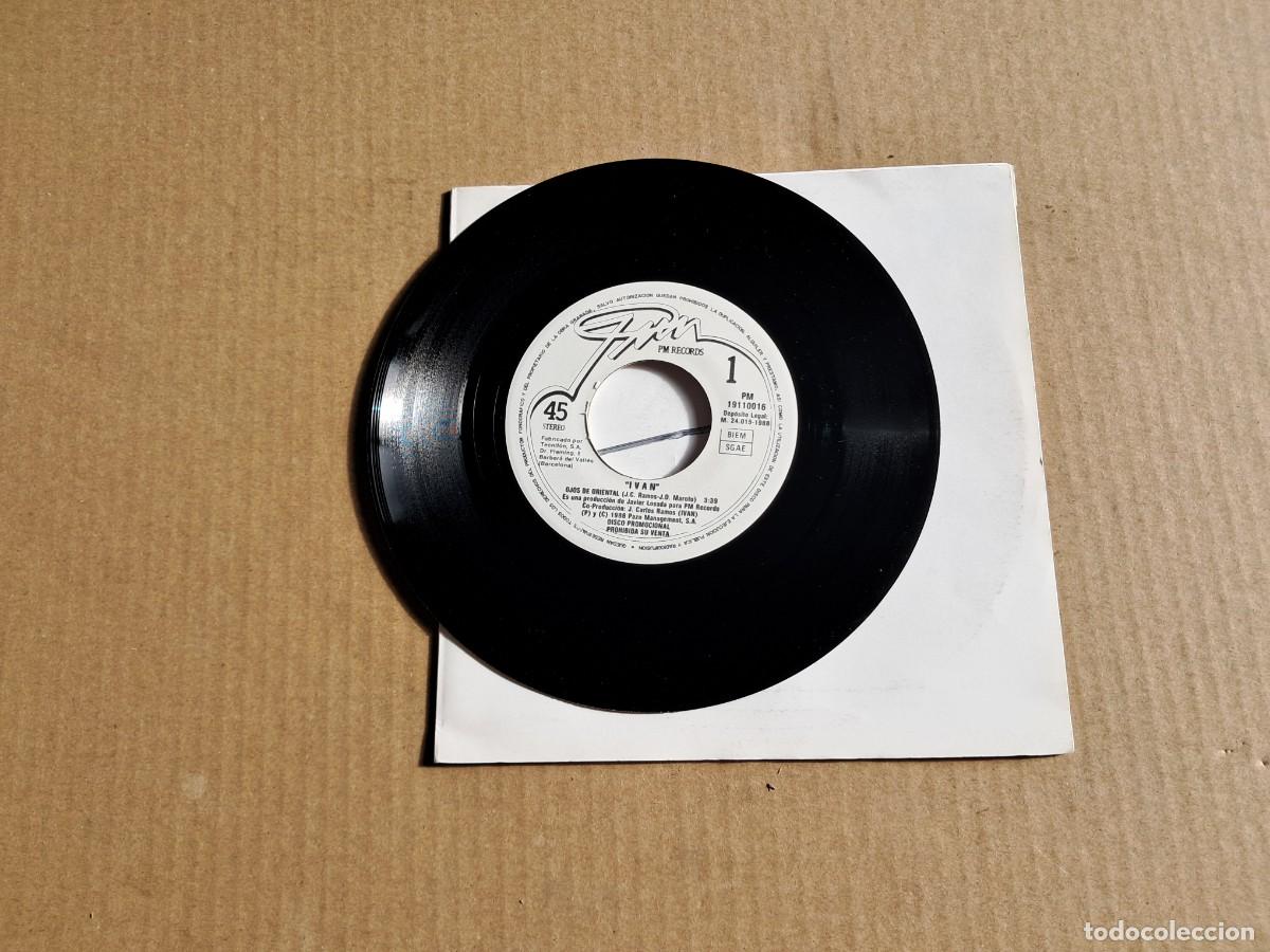 Discos de vinilo: IVAN - OJOS DE ORIENTAL SINGLE PROMOCIONAL 1988 - Foto 1