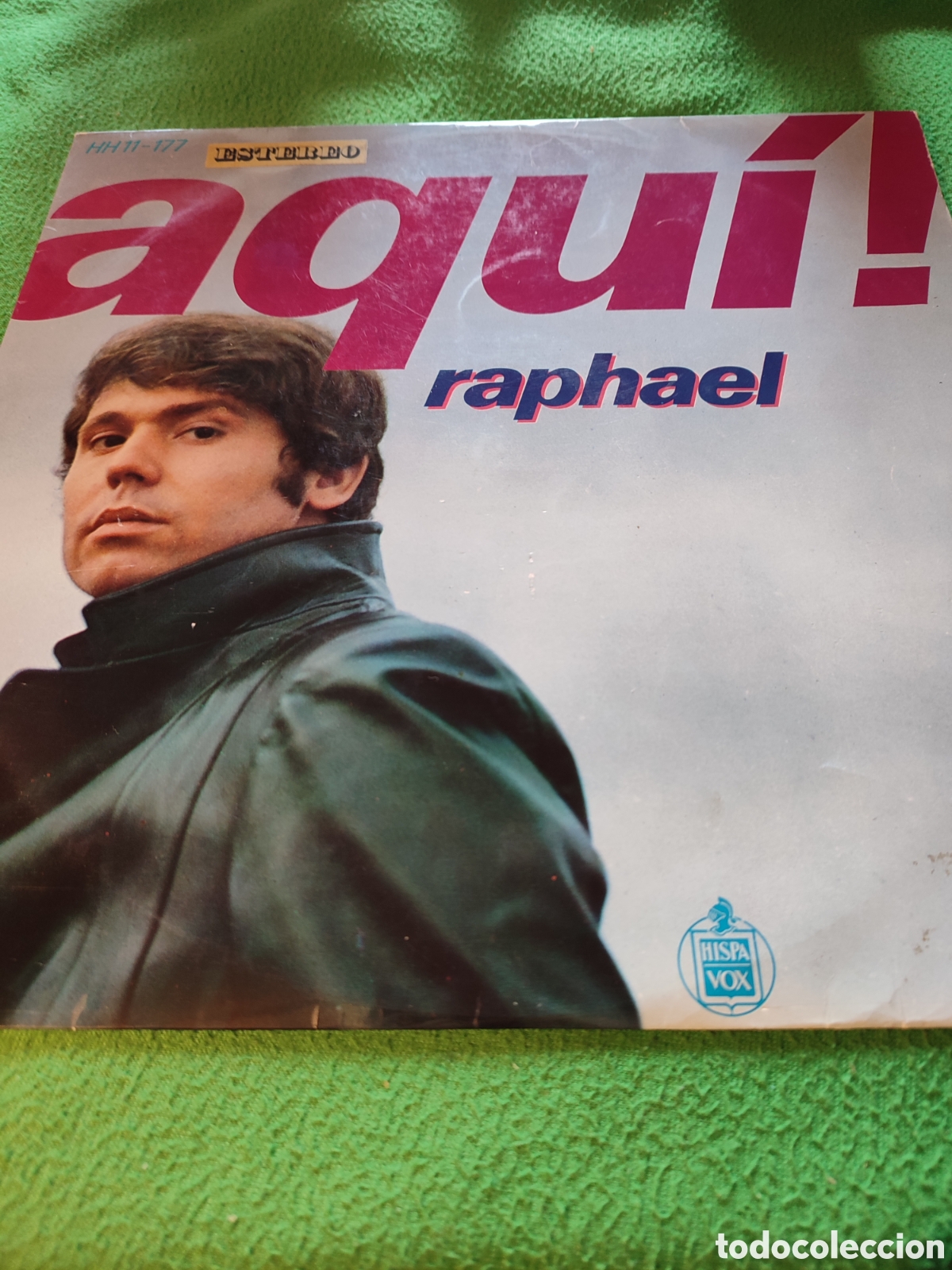 Discos de vinilo: Raphael - Aqu&iacute; vinilo Lp edici&oacute;n 1969 - Foto 1