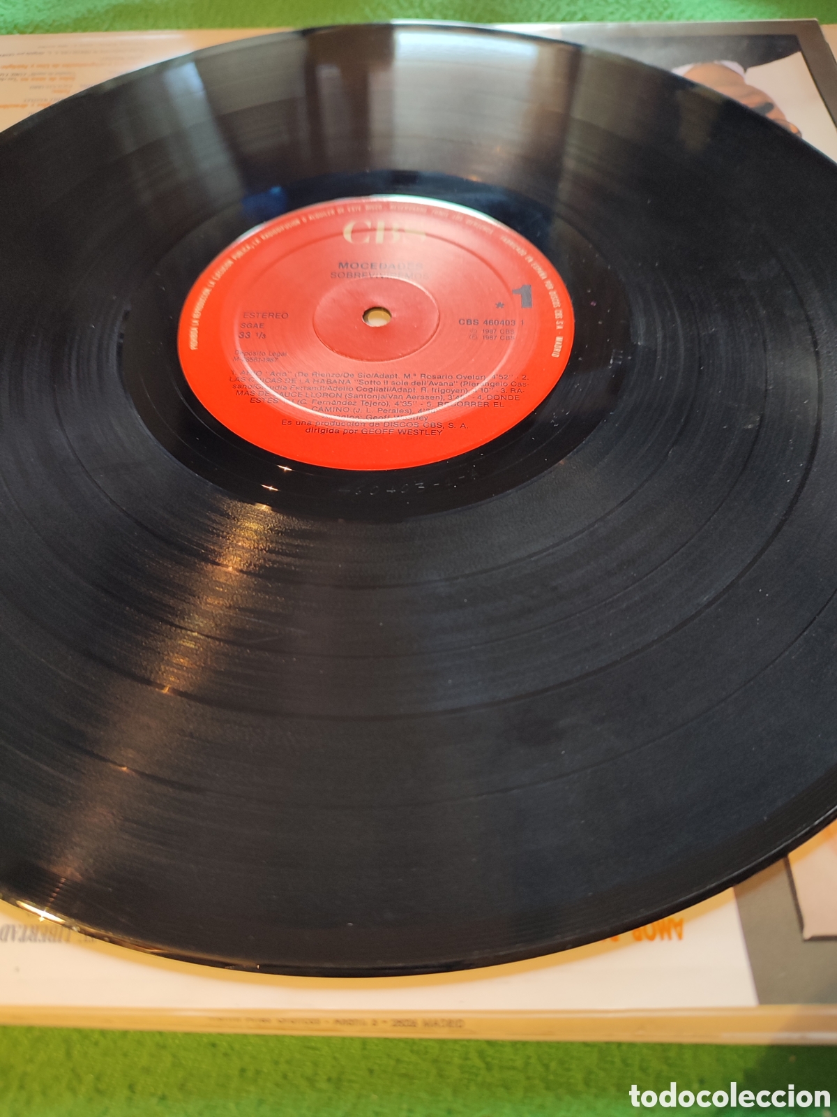 Discos de vinilo: Mocedades - Sobreviviremos vinilo Lp - Foto 3