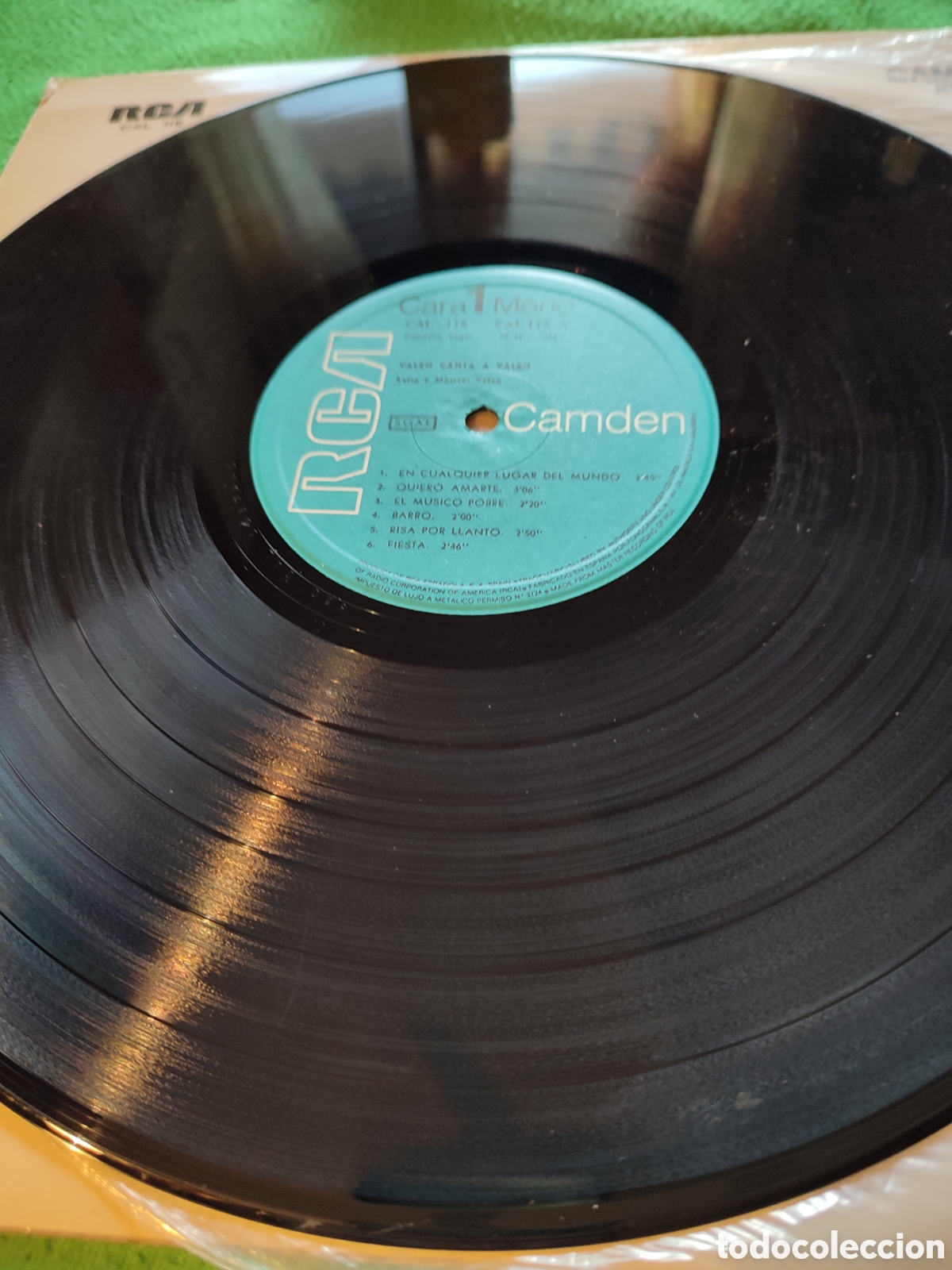 Discos de vinilo: Valen - Canta a Valen vinilo Lp - Foto 3