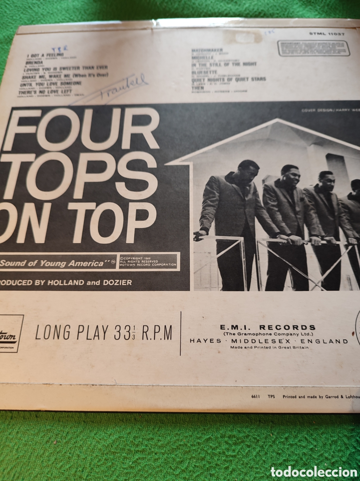 Discos de vinilo: Four Tops - On top vinilo Lp edici&oacute;n inglesa - Foto 2