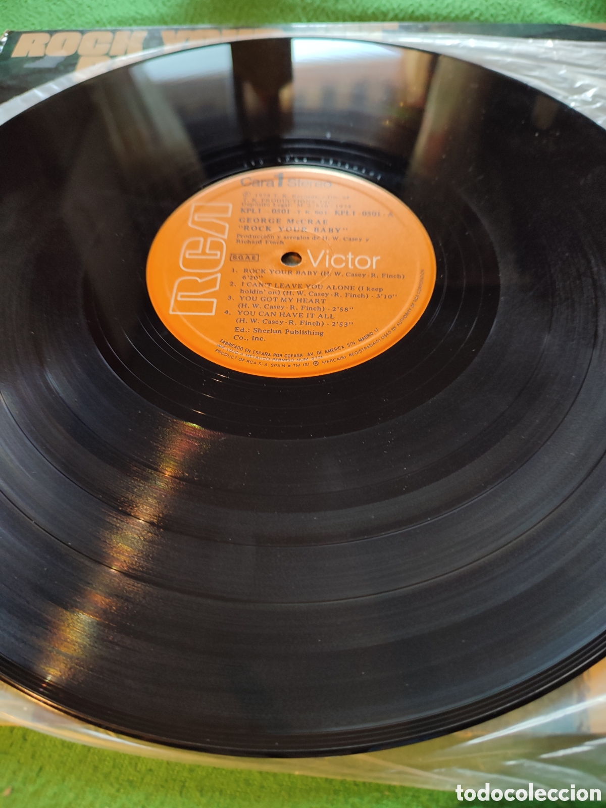 Discos de vinilo: George McCrae - Rock your baby - Foto 3
