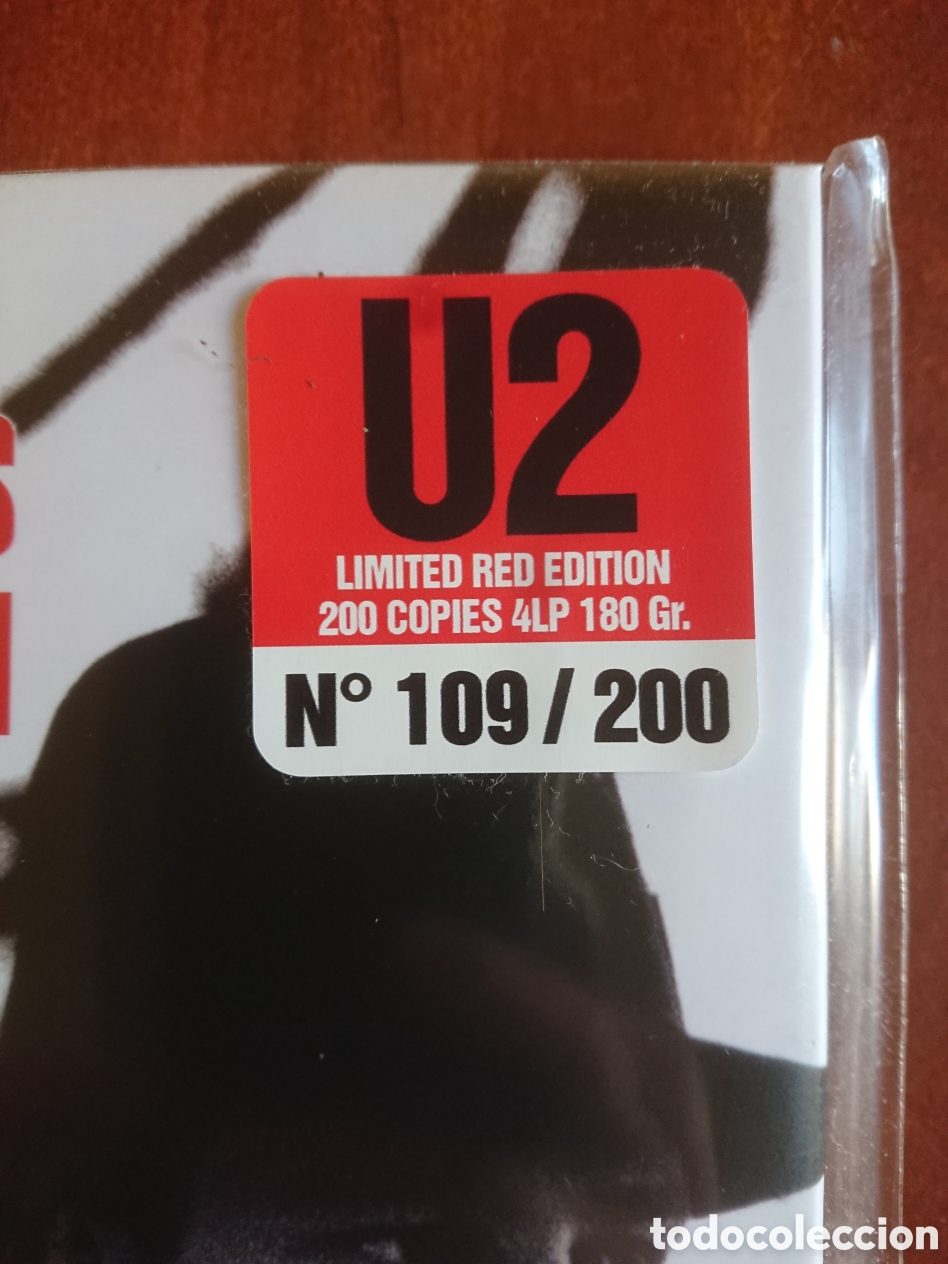 Discos de vinilo: U2 - The war has just begun - BoX 4LP - Foto 2