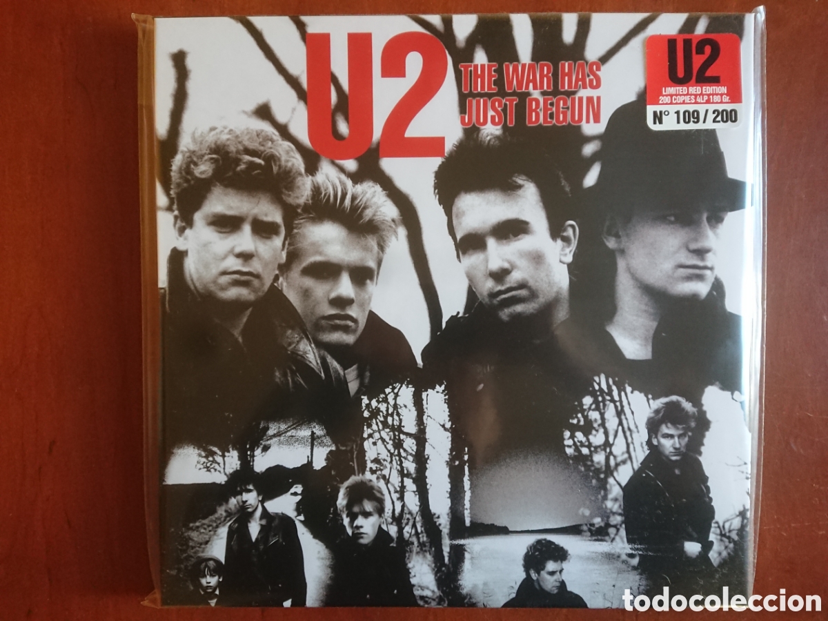 Discos de vinilo: U2 - The war has just begun - BoX 4LP - Foto 1