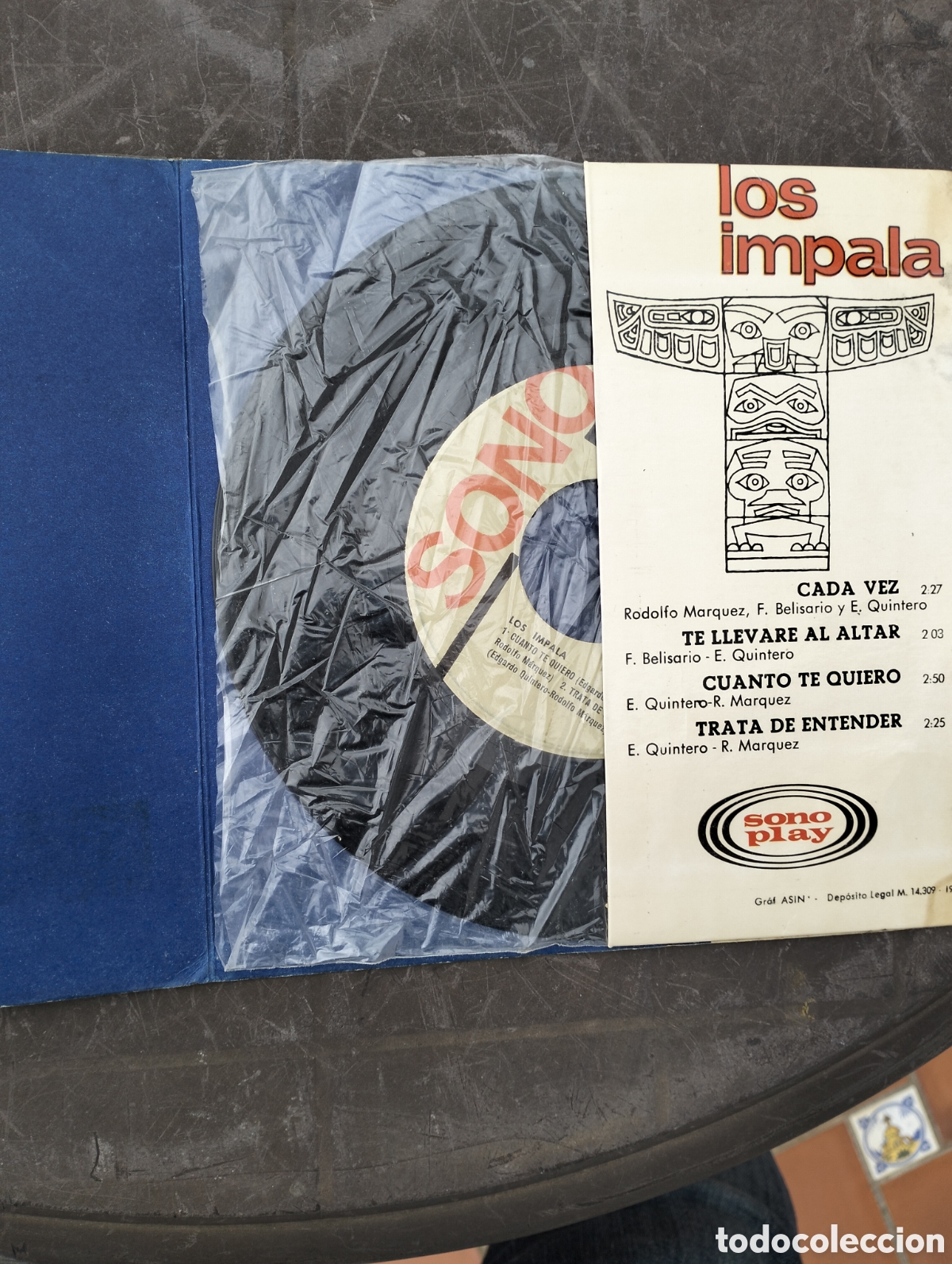 Discos de vinilo: Los impala Ep edici&oacute;n espa&ntilde;ola - Foto 2