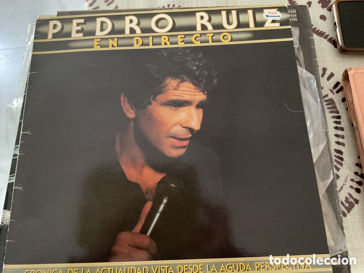 Discos de vinilo: PEDRO RUIZ EN DIRECTO - Foto 1