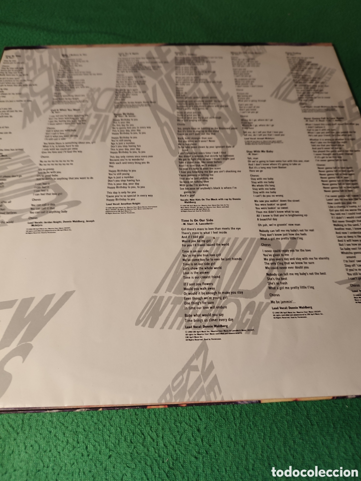 Discos de vinilo: New Kids on The Block - Step by step - Foto 2