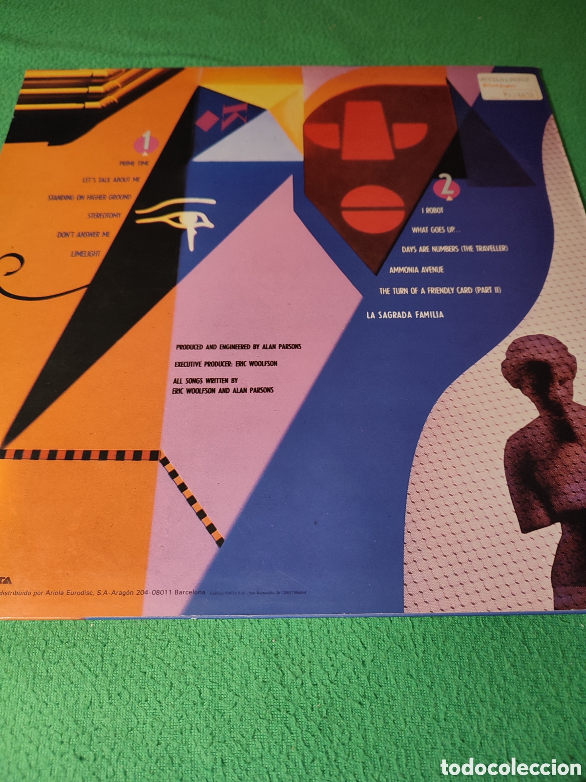Discos de vinilo: The Alan Parsons Project - Limelight - Foto 2