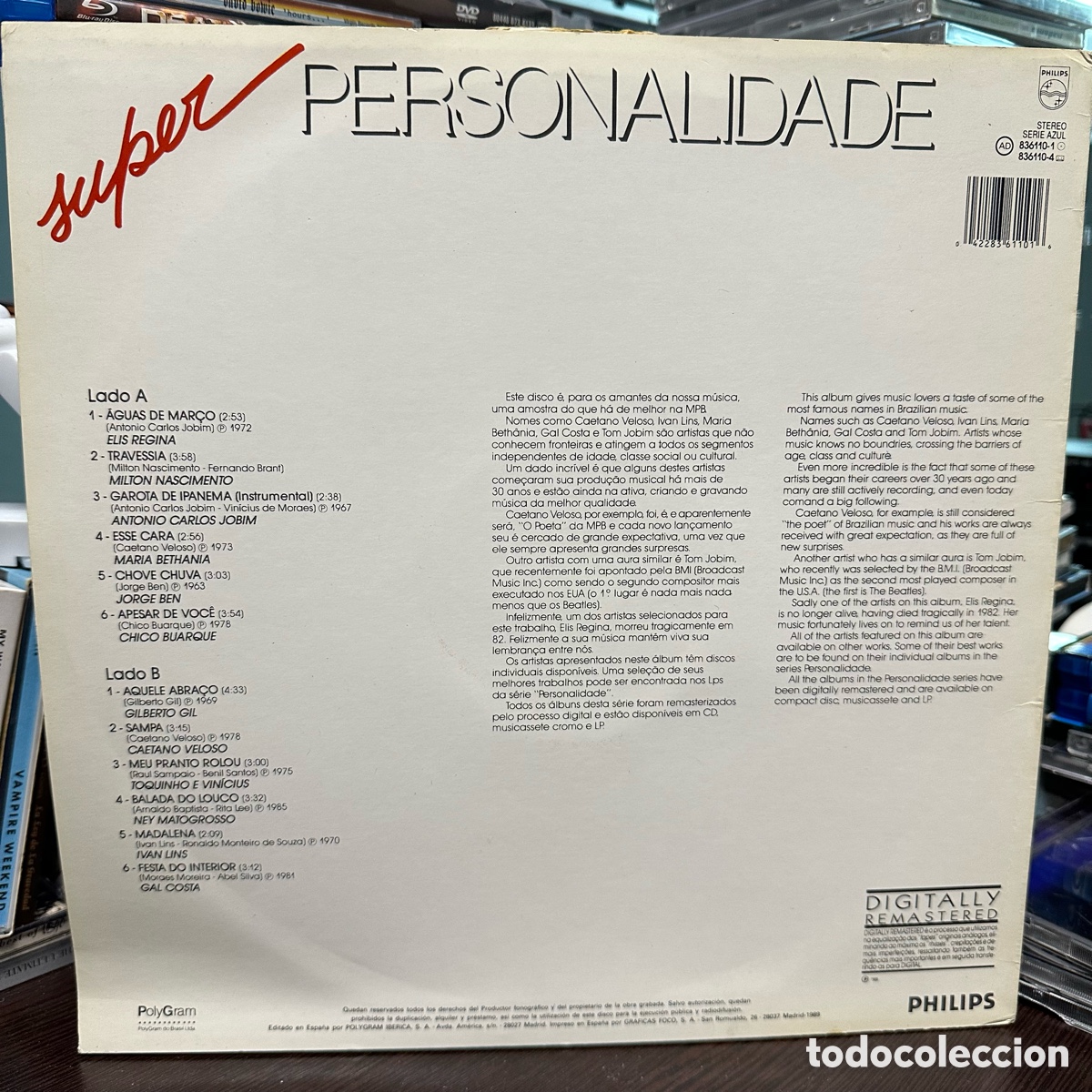 Discos de vinilo: Varios - Super Personalidade (LP, Comp) - Foto 2