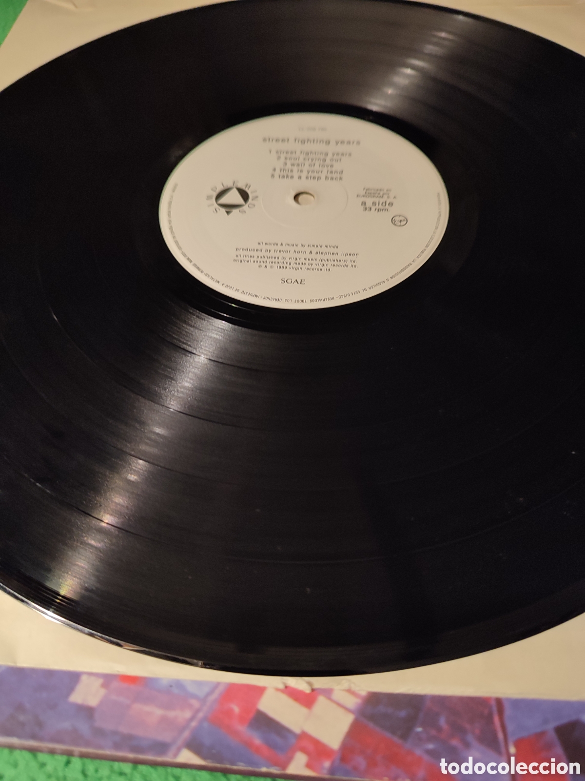 Discos de vinilo: Simple Minds - Street fighting years - Foto 3