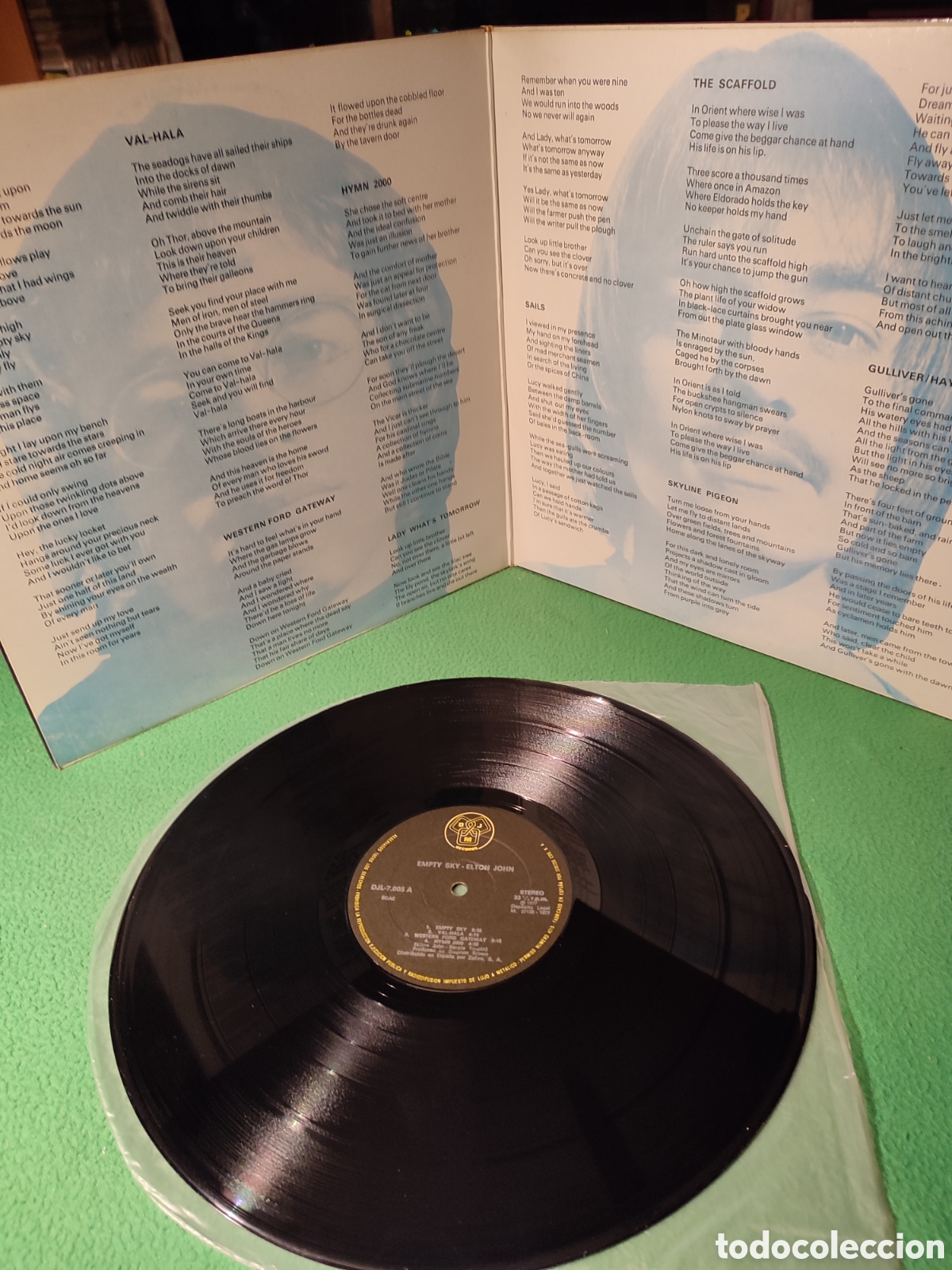 Discos de vinilo: Elton John - Empty Sky Vinilo Lp - Foto 2