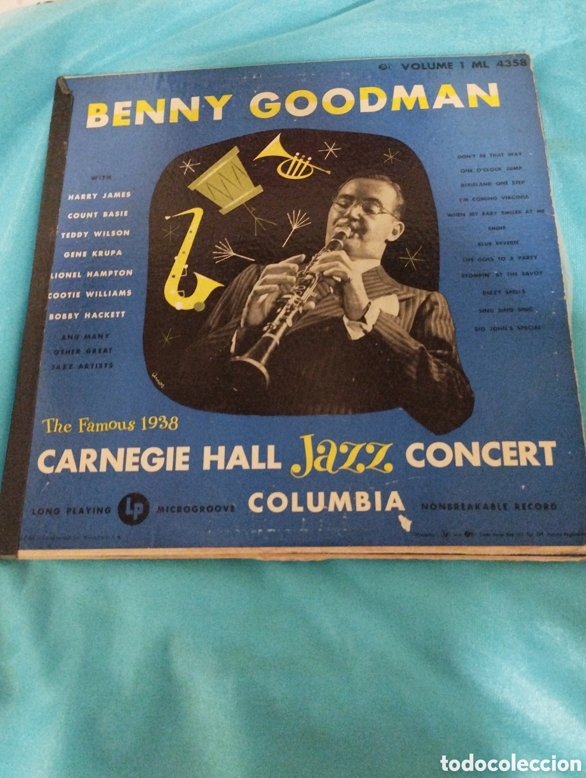 Discos de vinilo: Benny Goodman jazz concert - Foto 1
