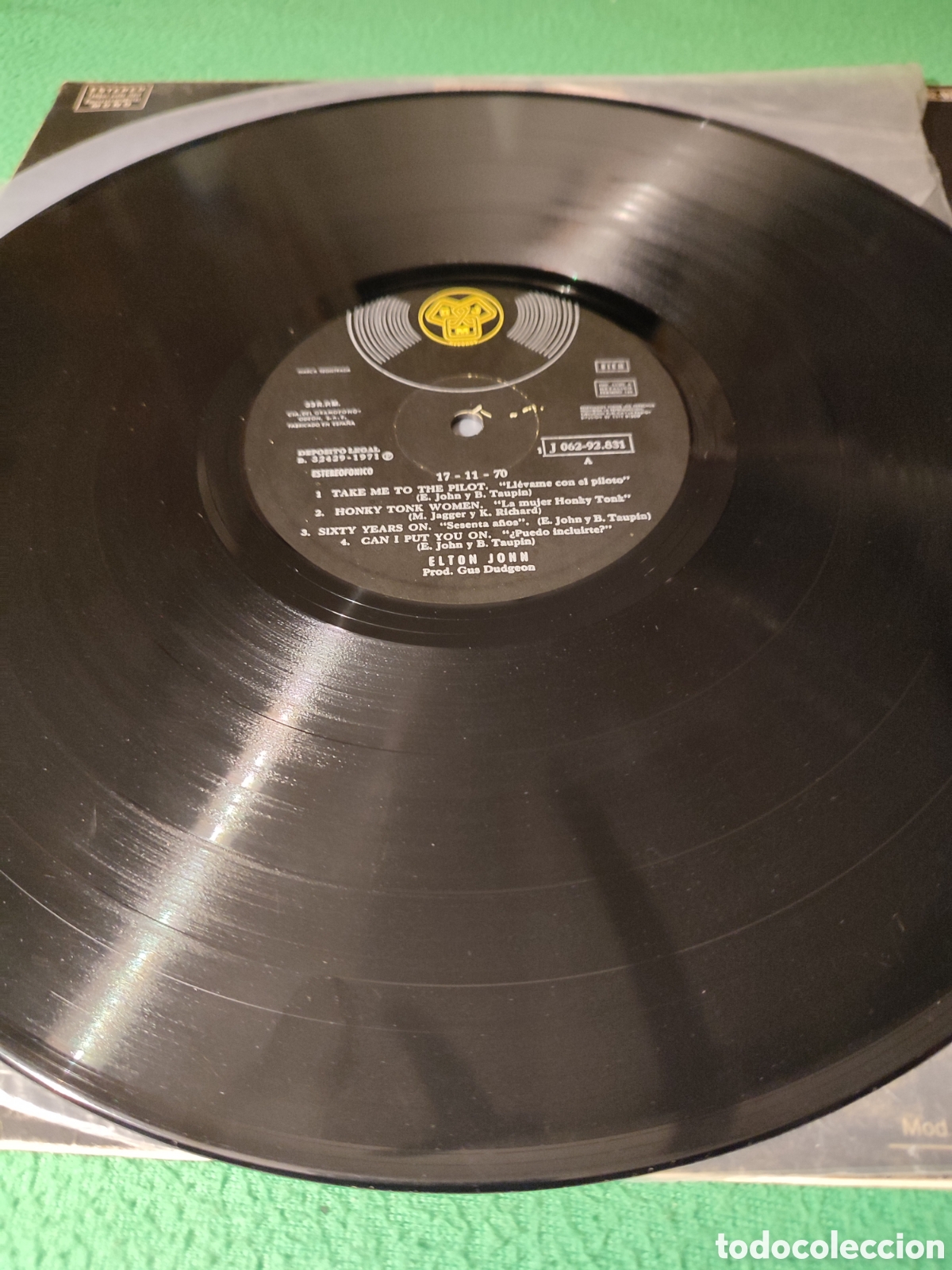 Discos de vinilo: Elton John - 17 - 11 - 70 vinilo lp - Foto 3