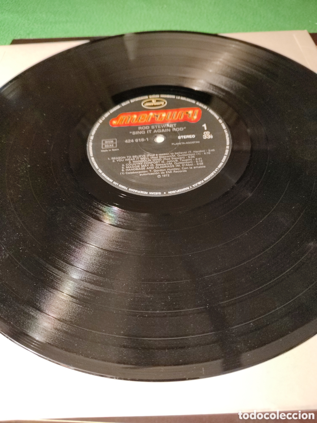Discos de vinilo: Rod Stewart - Sing again Rod vinilo - Foto 3