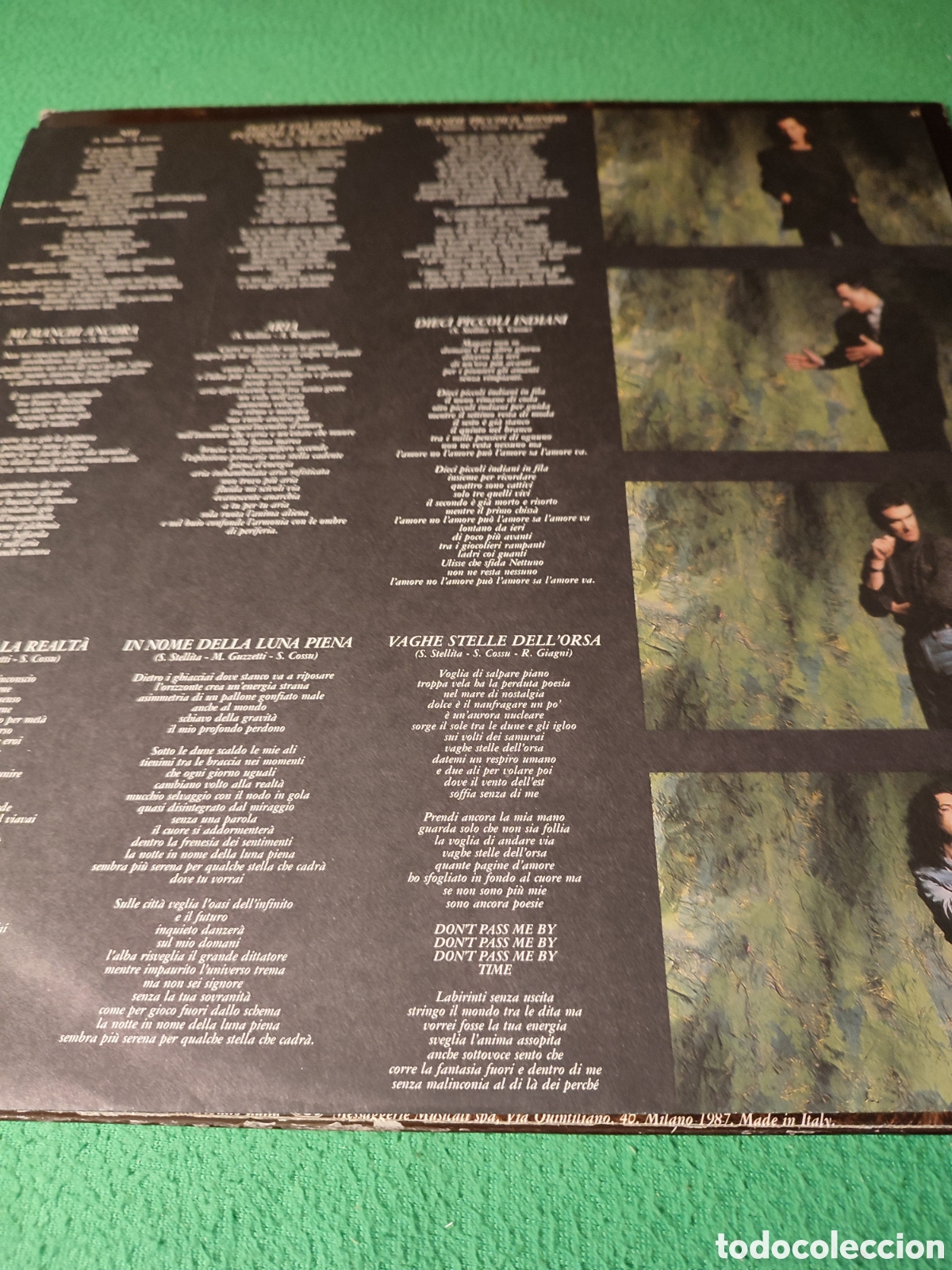 Discos de vinilo: Matia Bazar - Melo vinilo Lp 1988 - Foto 3