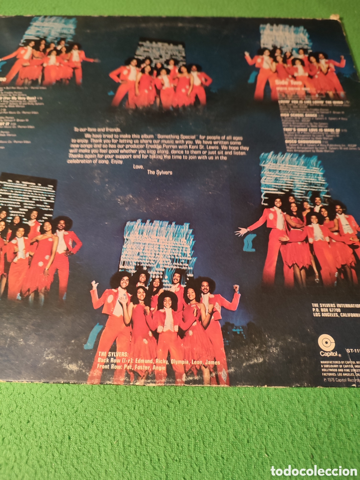 Discos de vinilo: The Sylvers - Something special vinilo Lp - Foto 5