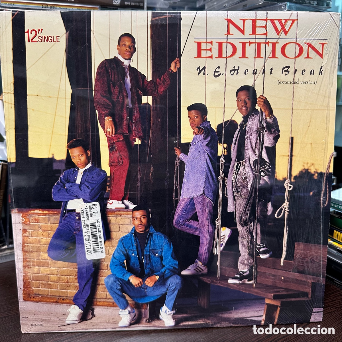 Discos de vinilo: New Edition - N.E. Heart Break (12&rdquo;, Single) - Foto 1