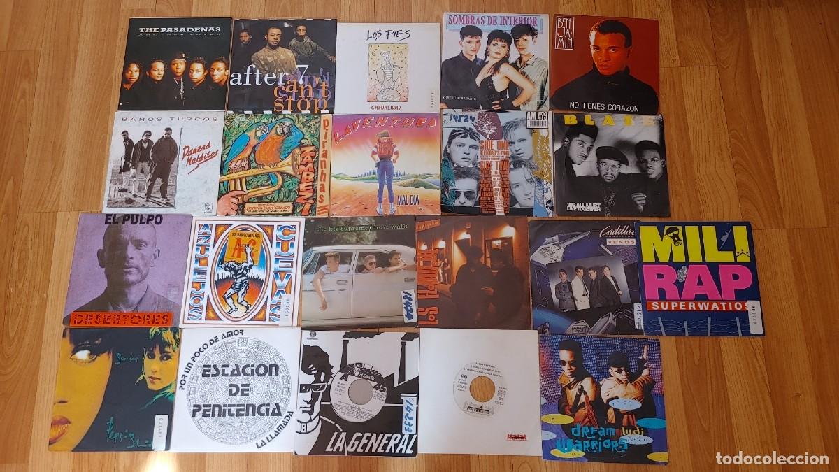 Discos de vinilo: lote de 21 singles,estan como nuevos - Foto 1
